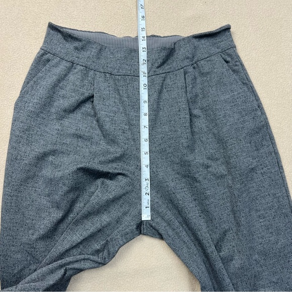REI Co-op Pants Womens Medium Heather Gray Double Back Crop Sweatpants Tapered - Picture 4 of 9